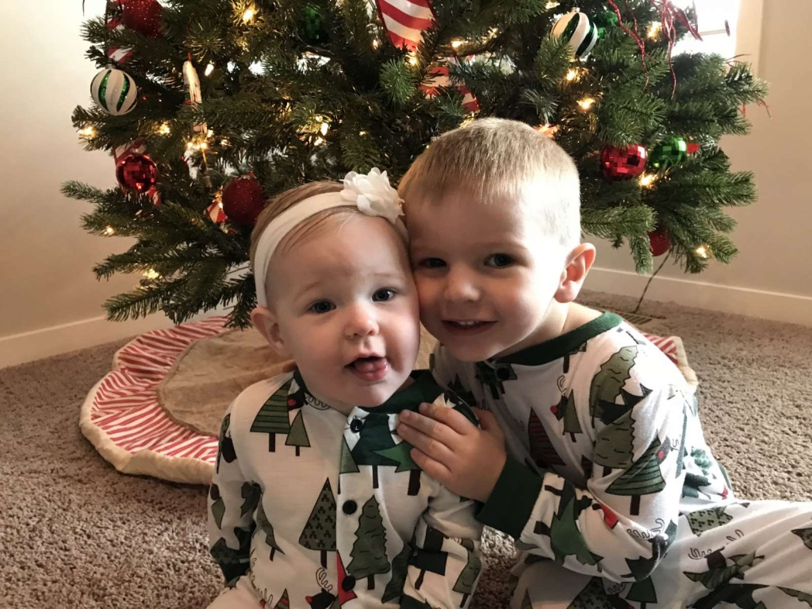 Noah & Abigail, Christmas 2018.